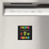 Fiesta-Truppe süße Kapsikumpflanze Paprika Kinder Magnet (In Situ (Geschirrspüler))