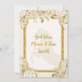 Fiesta Twin Boy and Girl Einladung (Rückseite)