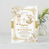 Fiesta Twin Einladung (Stehend Vorderseite)