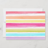 Fiesta und Fun Cactus Mexican Girl First Birthday Einladung (Rückseite)