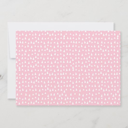 Fiesta und Fun Cactus Mexican Girl First Birthday Einladung (Rückseite)