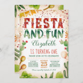 Fiesta und Fun | Sommerfeier Einladung (Vorne/Hinten)