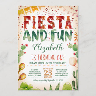 Fiesta und Fun | Sommerfeier Einladung