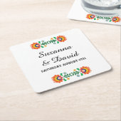 Fiesta Untersetzer Mexican Limon Drinks Wedding Pa (angewinkelt)