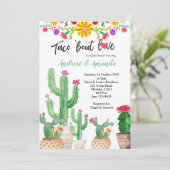 Fiesta verbindet Polterabend-Einladung Einladung (Stehend Vorderseite)