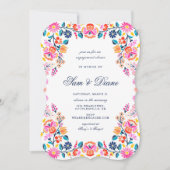 Fiesta Verlobung Dusche Einladung (Vorderseite)