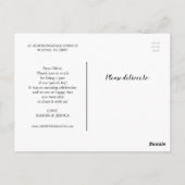 Fiesta Vielen Dank Postcard Postkarte (Rückseite)