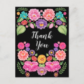 Fiesta Vielen Dank Postcard Postkarte (Vorderseite)