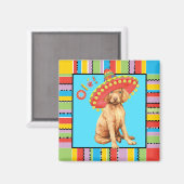 Fiesta Vizsla Magnet (Vorderseite/Rückseite)