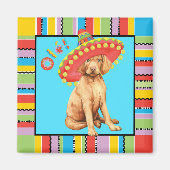Fiesta Vizsla Magnet (Vorne)