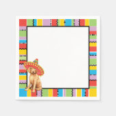 Fiesta Vizsla Napkins Serviette (Vorderseite)