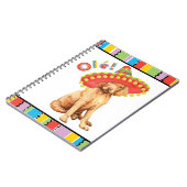 Fiesta Vizsla-Notebook Notizblock (Linke Seite)
