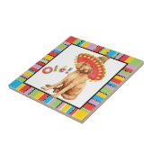 Fiesta Vizsla Tile Fliese (Seite)