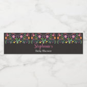 Fiesta Water Bottle Labels Mexican Water Flasche Wasserflaschenetikett (Einzelnes Label)