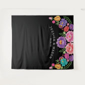 Fiesta Wedding Backdrop Foto Stand Wandteppich (Vorderseite (Horizontal))