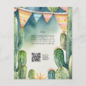 FIESTA WEDDING - Cacti Modern (Rückseite)