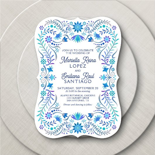 Fiesta Wedding Einladung