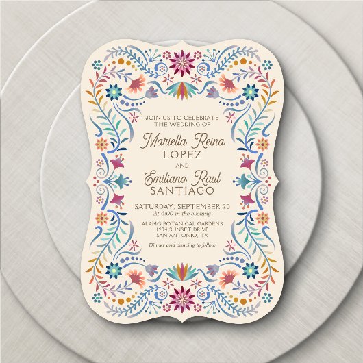 Fiesta Wedding Einladung