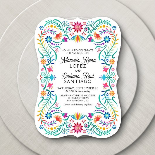 Fiesta Wedding Einladung