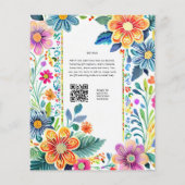 FIESTA WEDDING - Folkart-Blume Moderne (Rückseite)