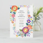 FIESTA WEDDING - Folkart-Blume Moderne (Stehend Vorderseite)