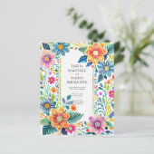 FIESTA WEDDING - Folkart-Blume Moderne (Stehend Vorderseite)