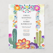 FIESTA WEDDING - Folkart-Blume Moderne (Vorderseite)