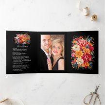 Fiesta Wedding Guest Details, Foto & QR Code