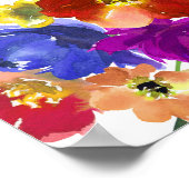 Fiesta Wedding Probe Dinner Begrüßungszeichen Poster (Ecke)