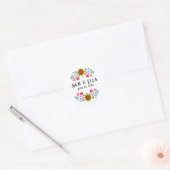 Fiesta Wedding Stickers - Anpassen für Ihre Verans (Umschlag)