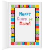 Fiesta Weimaraner Grußkarte (Innen (Rechts))