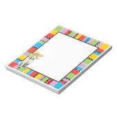 Fiesta Weimaraner Notepad Notizblock (Rotiert)