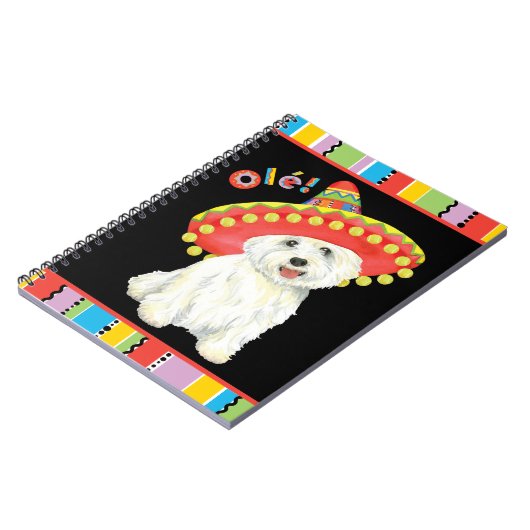 Fiesta Westie Notizblock (Linke Seite)
