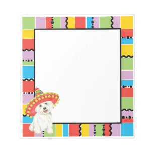 Fiesta Westie Notizblock
