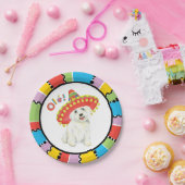 Fiesta Westie Pappteller (Party)