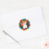 Fiesta Westie Runder Aufkleber (Umschlag)