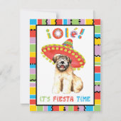 Fiesta Wheaten Einladung (Vorderseite)