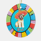 Fiesta Wheaten Keramik Ornament (Links)
