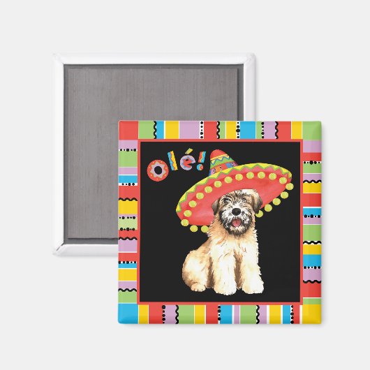 Fiesta Wheaten Magnet (Vorderseite/Rückseite)