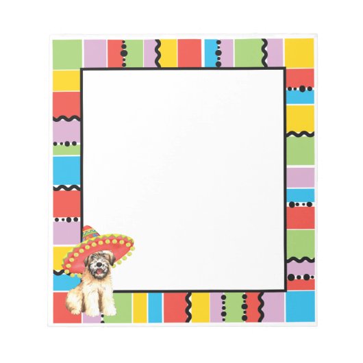 Fiesta Wheaten Notizblock (Vorderseite)