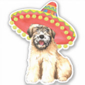 Fiesta Wheaten Vinyl Sticker (Vorderseite)