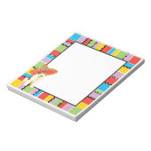 Fiesta Wire Fox Terrier Notizblock (Rotiert)