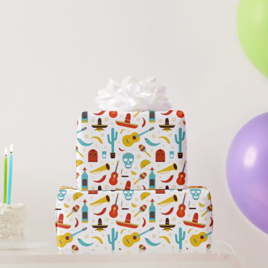 Fiesta Wrapping Paper Geschenkpapier (Partygeschenke)