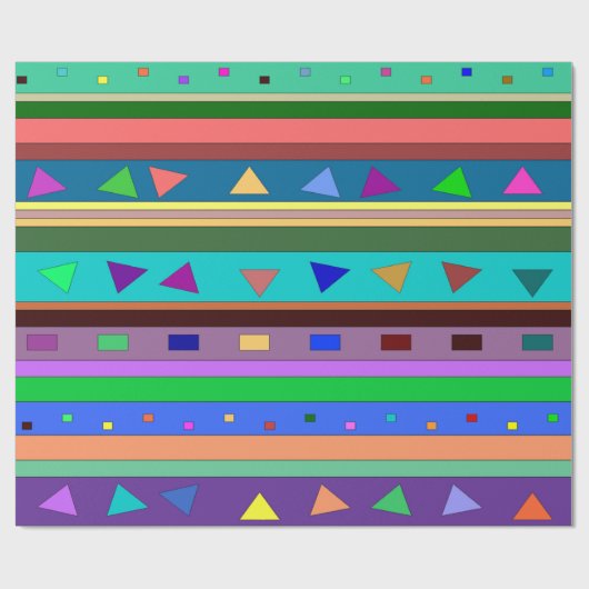 Fiesta Wrapping Paper Rolls Geschenkpapier (Flach)