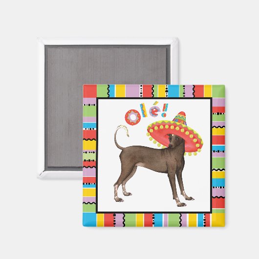 Fiesta Xolo Magnet (Vorderseite/Rückseite)