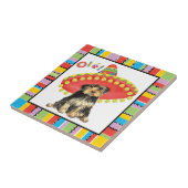 Fiesta Yorkie Fliese (Seite)