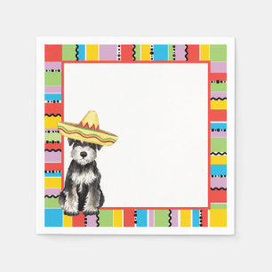 Fiesta-Zwergschnauzer Serviette