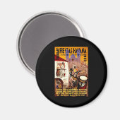 Fiestas Havana 1937 Magnet (Vorderseite/Rückseite)