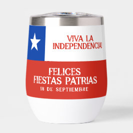 Fiestas Patrias Independence Day Chile Flag