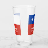 Fiestas Patrias Independence Day Chile Flag Glas (Rechts)